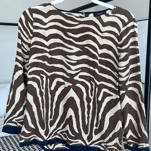Jcrew size 6 silk blouse
